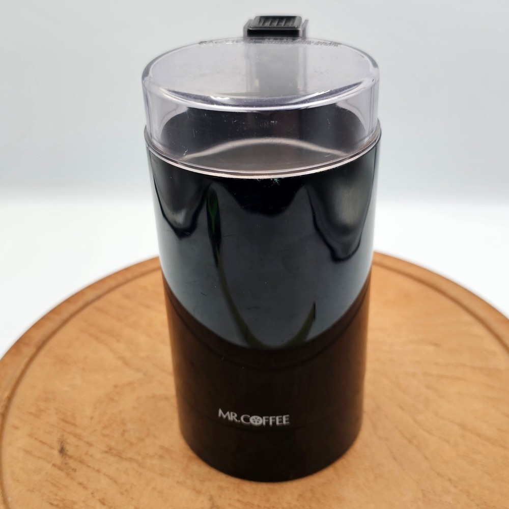 Mr Coffee IDS-53 Black Electric Coffee Bean & Spice Blade Grinder Tested (Works)